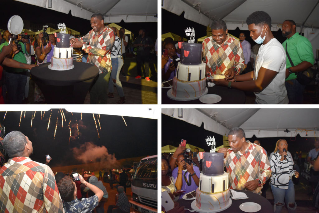 PM Dr. Drew thanks well-wishers at his birthday party; to make it an annual event