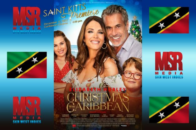 CHRISTMAS IN THE CARIBBEAN STARRING ELIZABETH HURLEY PREMIERES IN ST. KITTS AT CARIBBEAN CINEMAS ON SUNDAY, DECEMBER 11, 2022