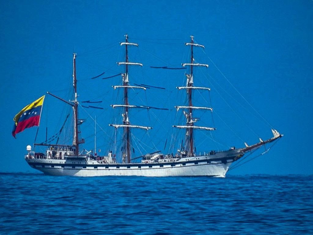 The Embassy of the Bolivarian Republic of Venezuela Invites the Public of Visits on the School Ship Libertador Simon Bolivar (BE-11)