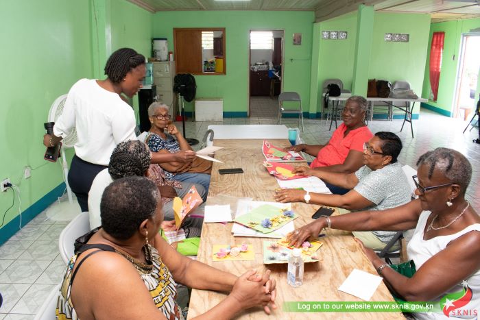 SENIORS CRAFTING FUN MEMORIES AS SENIORS’ DAY PROGRAMME INTRODUCES PAINTING
