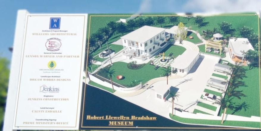 HOME OF ROBERT BRADSHAW TO BE RENOVATED AND TRANSFORMED INTO A MUSEUM IN FIVE MONTHS