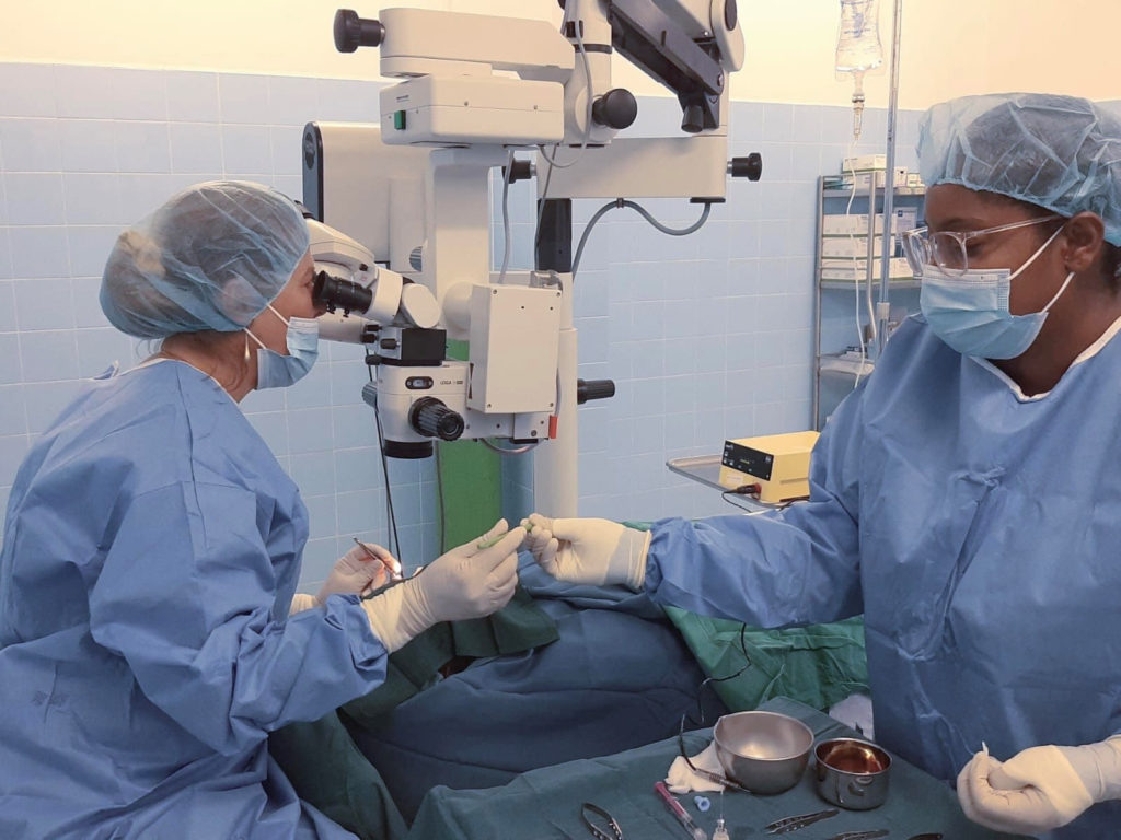 Two Cataract Surgeries Completed at JNF General Hospital Marking a Milestone in Eyecare Services