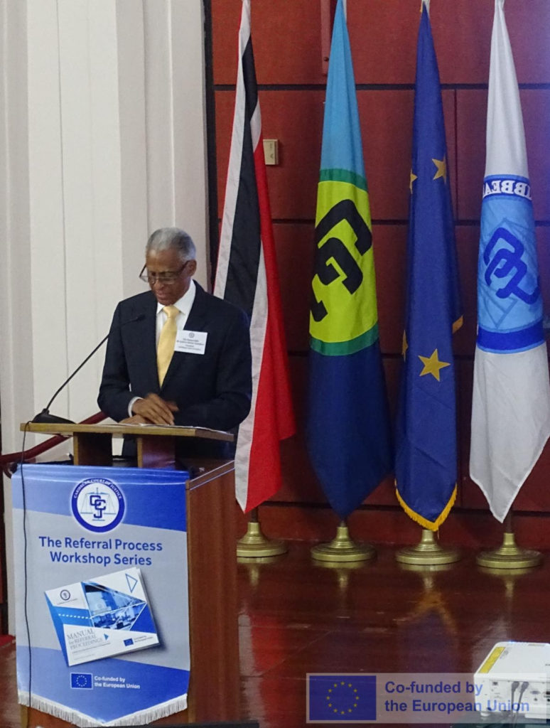 CCJ PARTNERS WITH THE JUDICIARY OF TRINIDAD & TOBAGO AND THE EUROPEAN UNION TO HOST JUDICIAL EDUCATION WORKSHOP