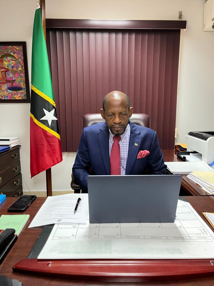 Rt. Hon. Dr. Denzil Douglas Delivers Address at Virtual Ministerial Meeting