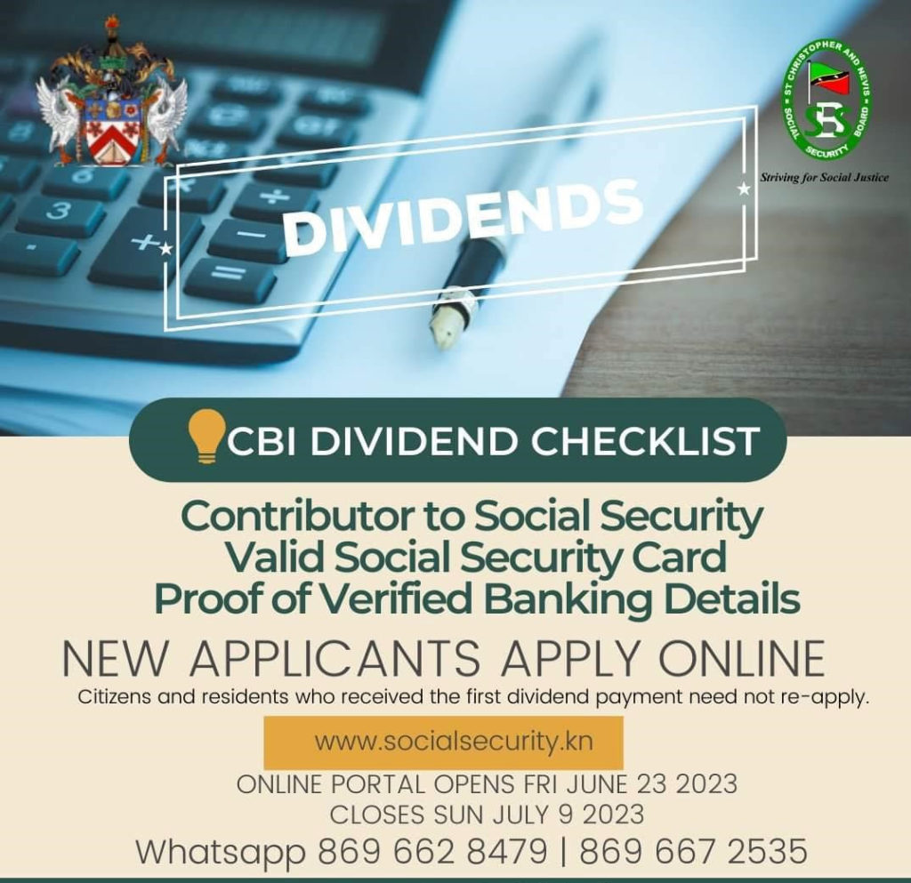 The First Wave of the Second Disbursement of CBI Dividends Made