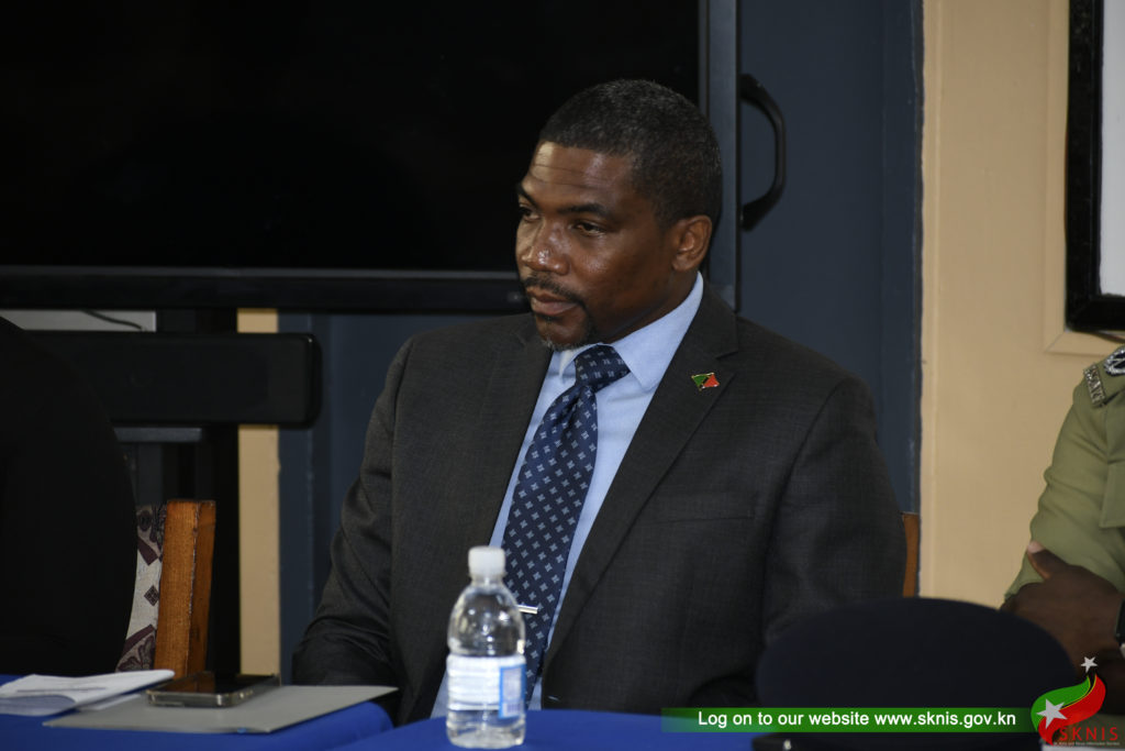 PRIME MINISTER DR. DREW IMPARTS WORDS OF COMMENDATION AND ENCOURAGEMENT TO THE POLICE RECRUITS OF COURSE NO. 46