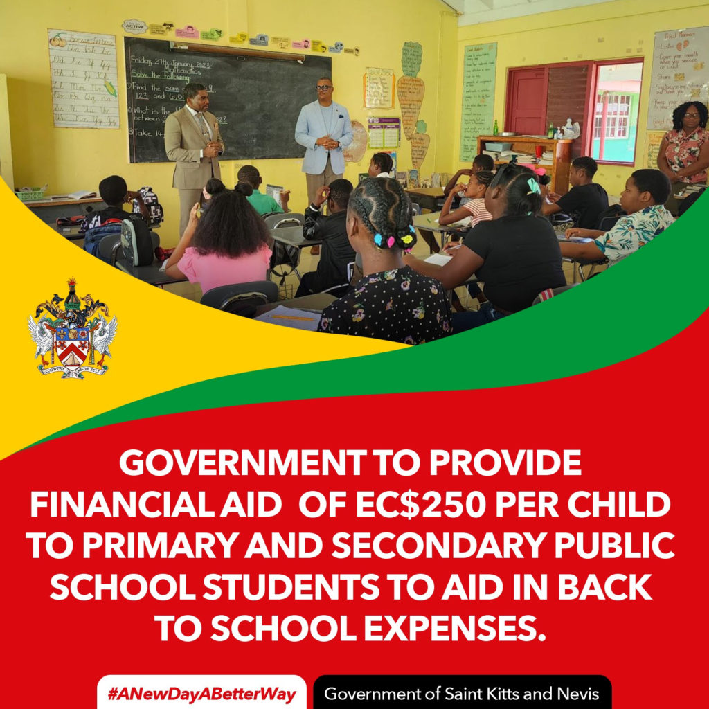 Government Has Approved The Back-To-School Voucher Initiative For Primary And Secondary Public-School Students