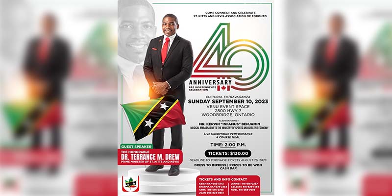 Prime Minister Dr. Terrance Drew to Headline SKNAT’s Pre-Independence Event Celebrating Saint Kitts and Nevis’ 40th Anniversary