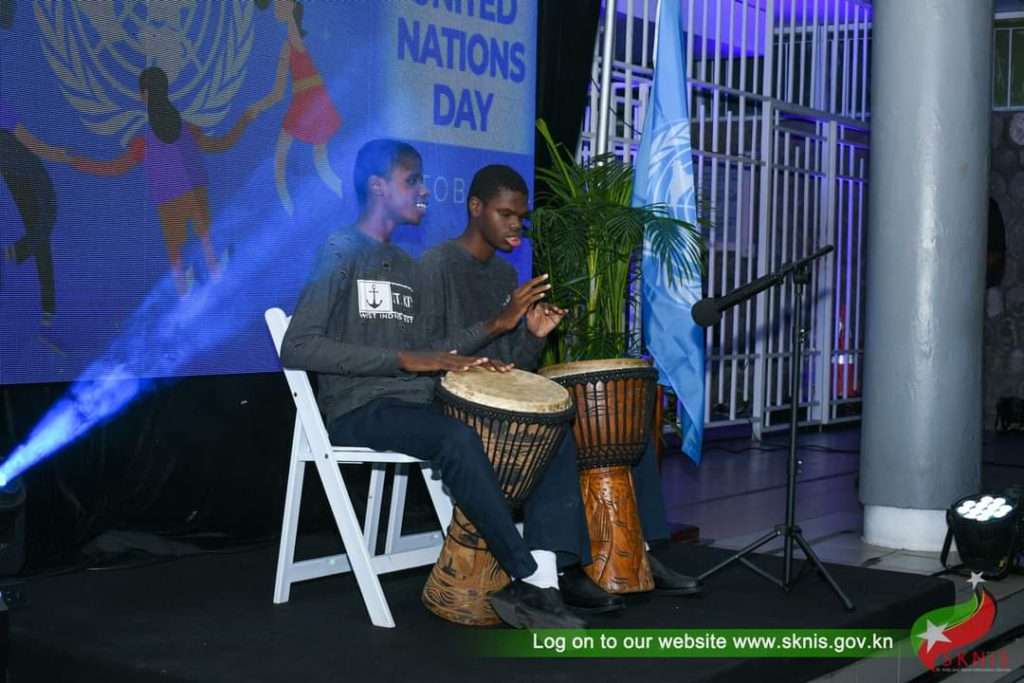 STELLAR PERFORMANCE SHINES AT UNITED NATIONS LIGHTING CEREMONY IN ST. KITTS AND NEVIS