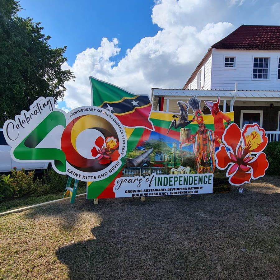 Chameleon Media Shines with St. Kitts and Nevis 40th Independence Logo Design