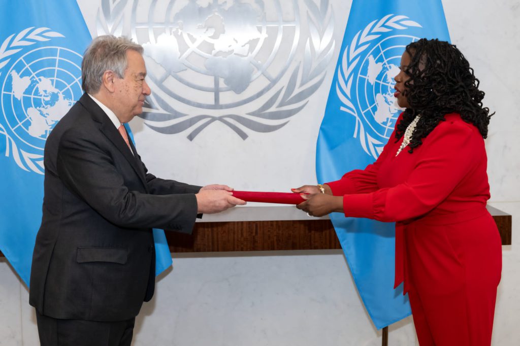 DR. MUTRYCE WILLIAMS OFFICIALLY APPOINTED AS ST. KITTS AND NEVIS’ PERMANENT REPRESENTATIVE TO THE UNITED NATIONS