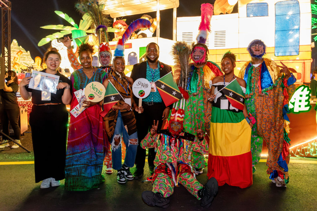 Saint Kitts and Nevis’ Fountain and Scenic Railway light up Lantern Festivals in Taiwan