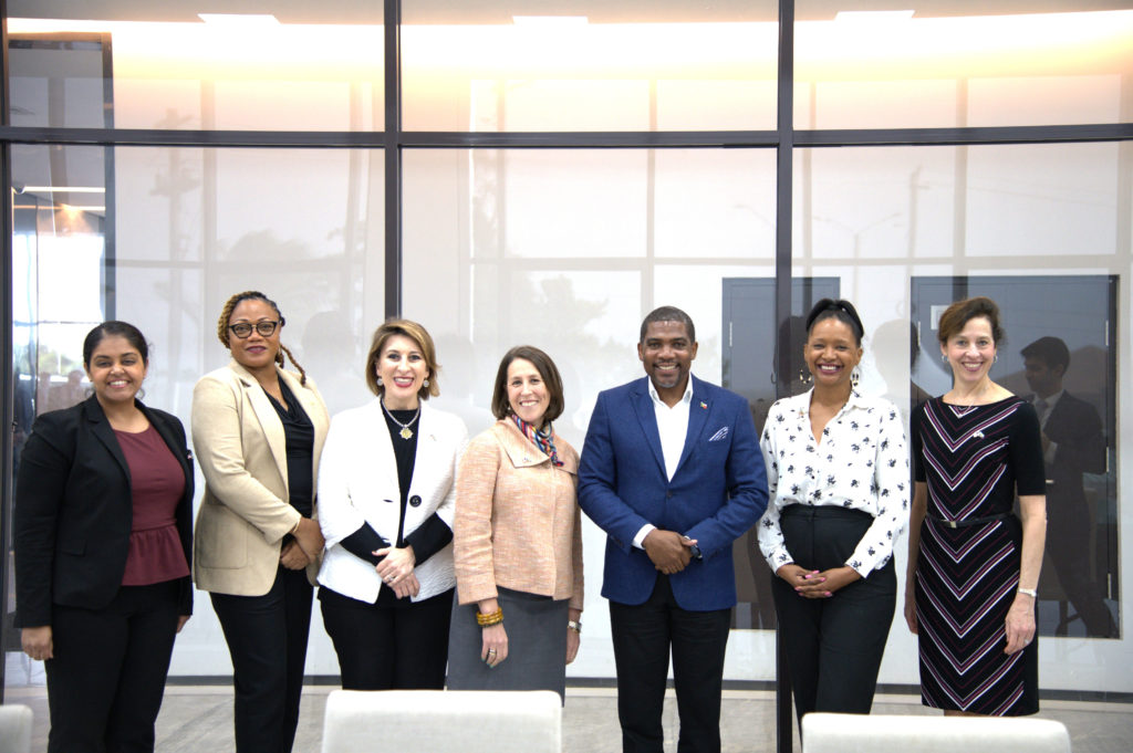 Prime Minister Drew holds dialogue with key officials from the Partnership for Atlantic Cooperation on the sidelines of CARICOM Heads Conference