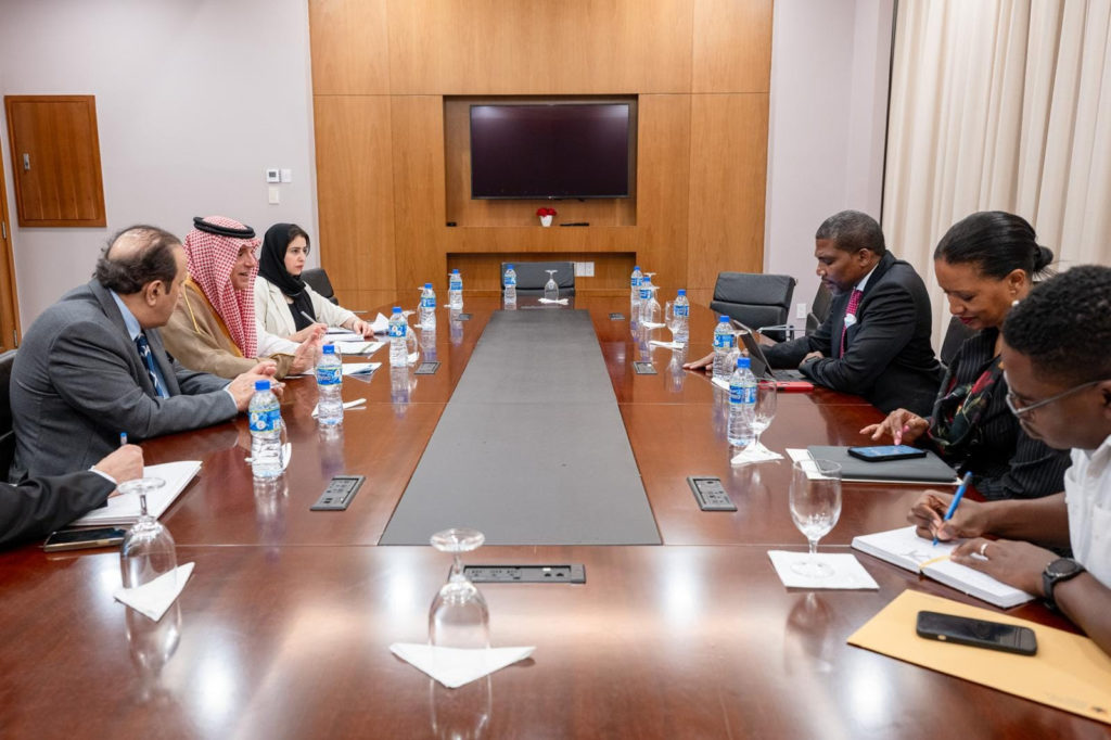 Prime Minister of Saint Kitts and Nevis Holds Bilateral Talks with Minister of State of Foreign Affairs of the Kingdom of Saudi Arabia at the CARICOM Heads Conference