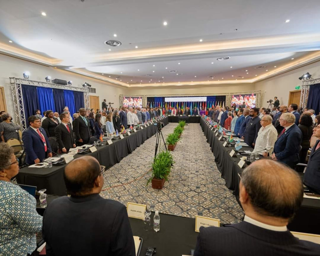 Prime Minister Honourable Dr. Terrance Drew Engages in Historic VIII Summit of CELAC Heads of State and Government