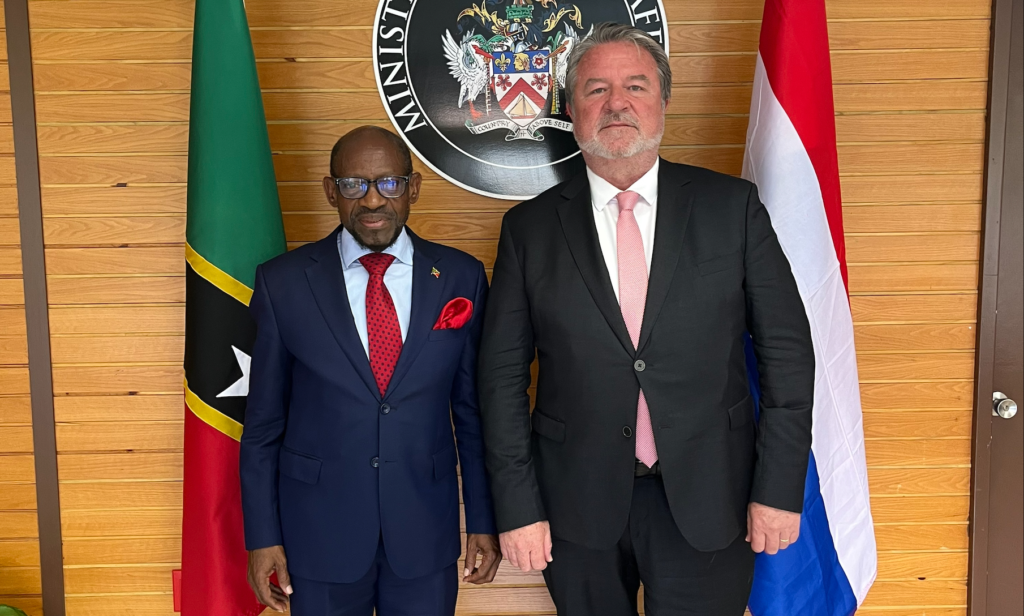 Minister Douglas Holds Diplomatic Exchange with Dutch Ambassador
