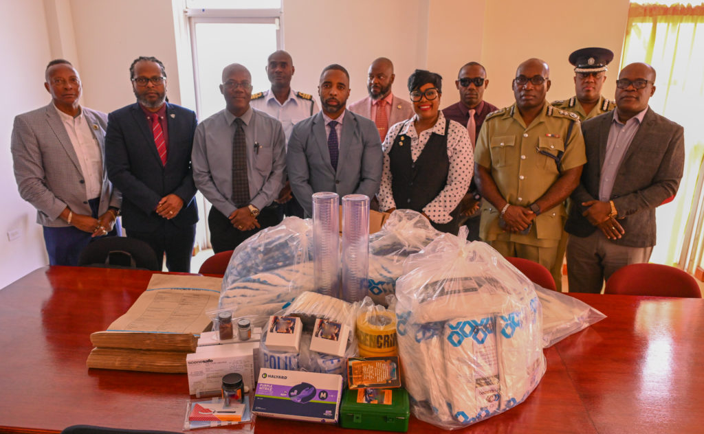 RSS & CARICOM IMPACS DONATE CRIME SCENE PROCESSING SUPPLIES TO RSCNPF