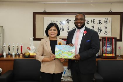 Saint Kitts and Nevis’s Ambassador to Taiwan Discusses Deepening of Cooperation with Yunlin County Government