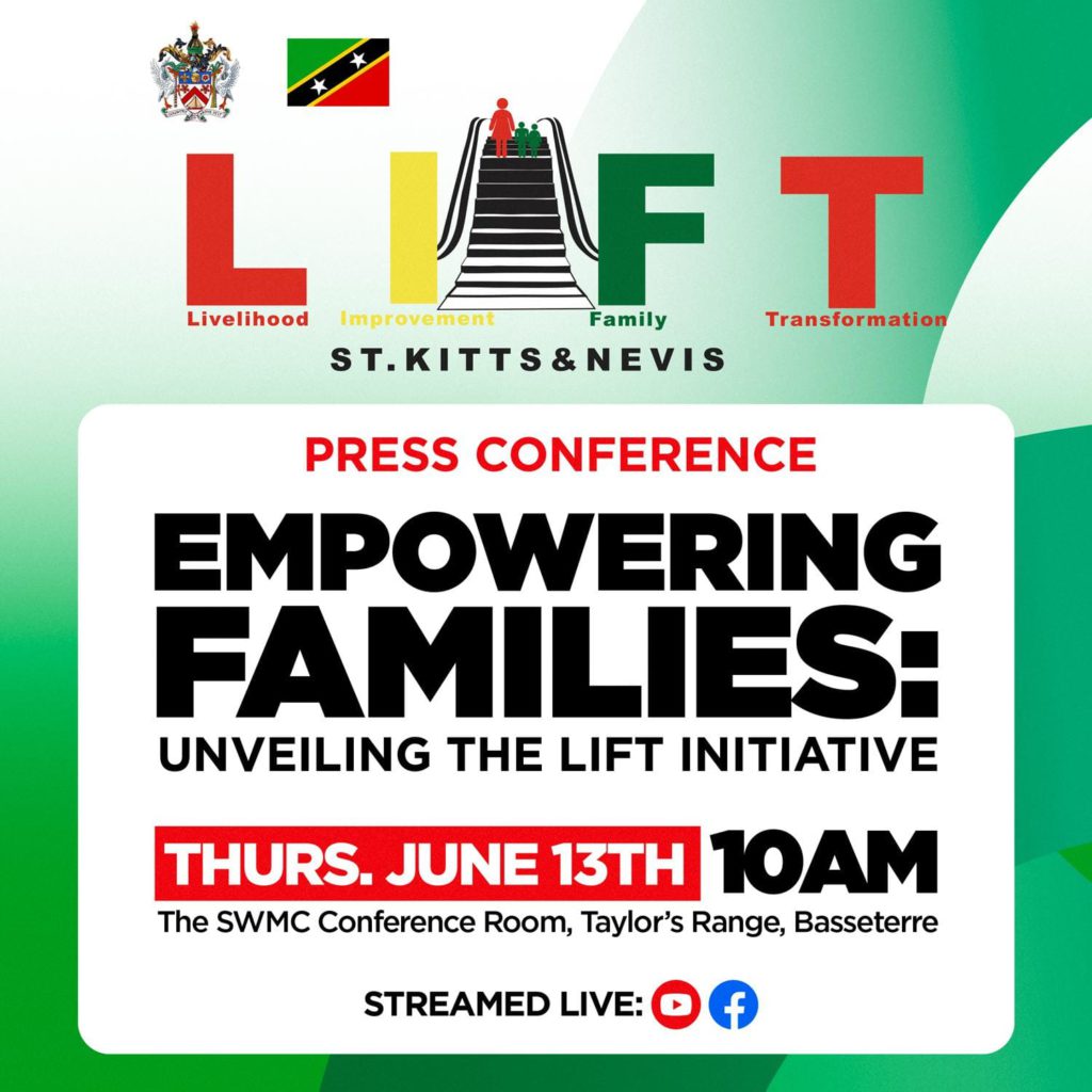 Ministry of Social Development and Gender Affairs Set to Host a Press Conference to Unveil the LIFT Programme: Empowering Families for a Brighter Tomorrow