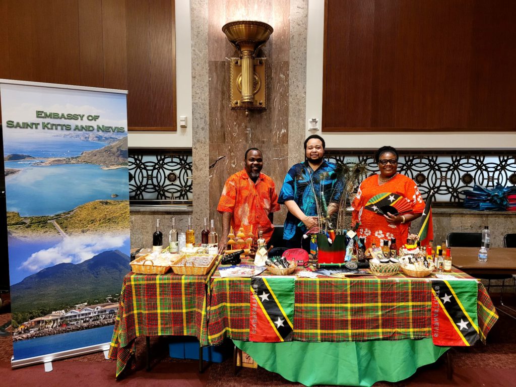 SAINT KITTS AND NEVIS FEATURES IN CARIBBEAN EMBASSY NIGHT ON CAPITOL HILL