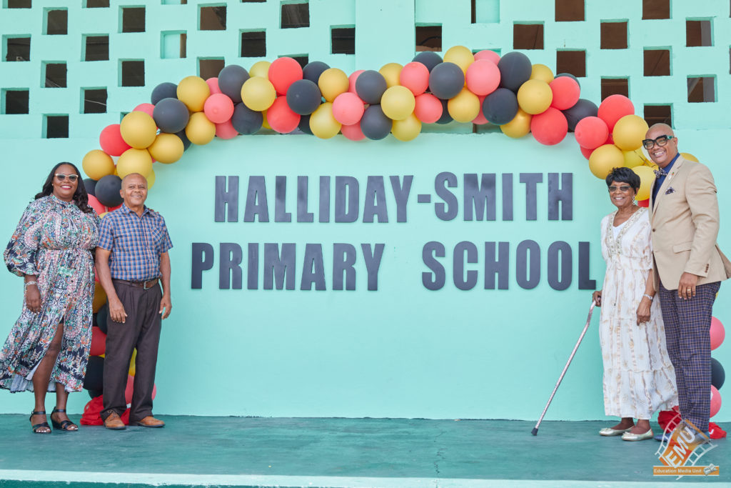 IRISH TOWN PRIMARY SCHOOL RENAMED HALLIDAY-SMITH PRIMARY SCHOOL