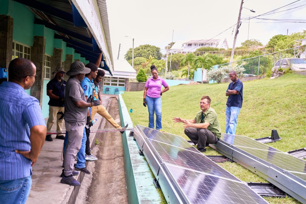 ST. KITTS AND NEVIS ADVANCES IN GREEN ENERGY AND TECHNICAL TRAINING