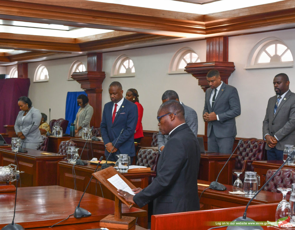 SITTING OF PARLIAMENT IN ST. KITTS AND NEVIS ADJOURNED IN HONOUR OF THE PASSING OF GLEN ‘GHOST’ PHILLIP