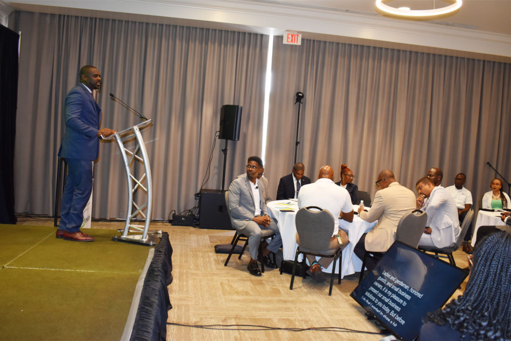 MINISTER OF SMALL BUSINESS AND ENTREPRENEURSHIP COMMENDS SKNANB FOR THE “BANKING ON SMALL BUSINESS” INITIATIVE