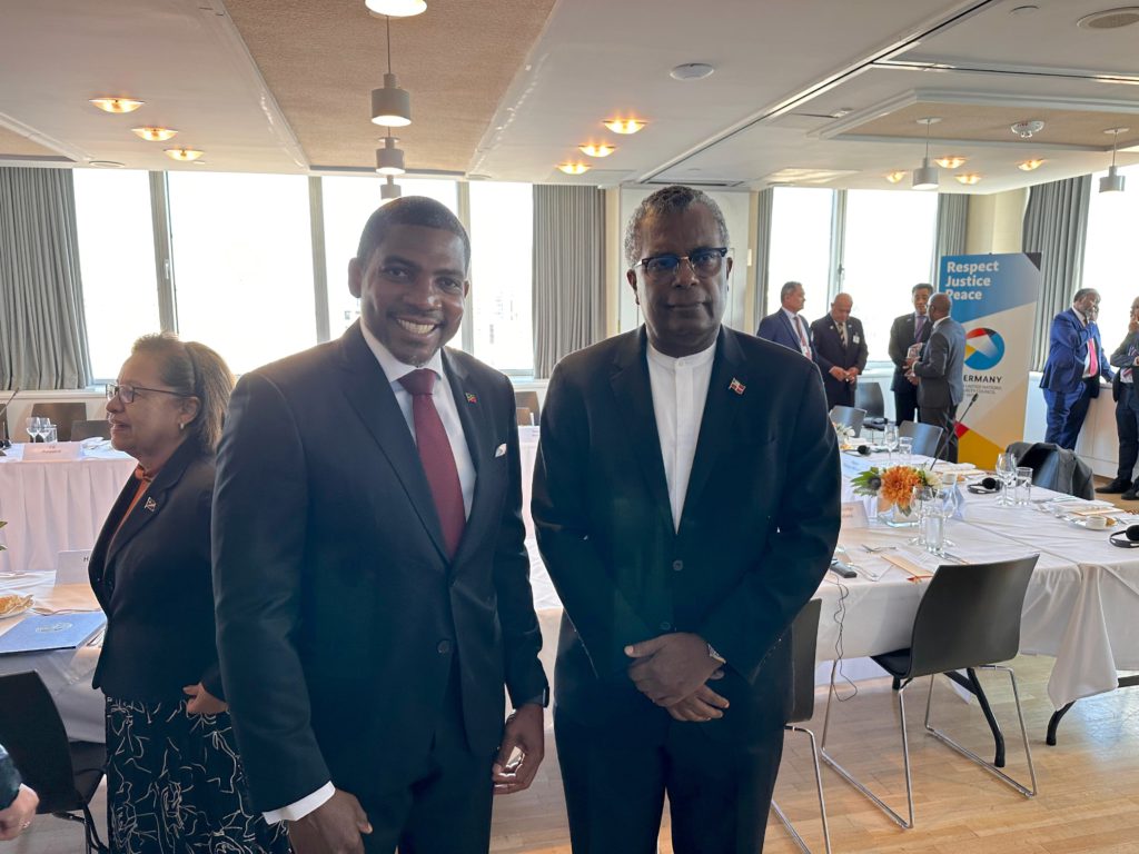 PRIME MINISTER DR. DREW CALLS FOR CLIMATE FINANCING AND GLOBAL COOPERATION AT HIGH-LEVEL WORKING LUNCH HOSTED BY GERMAN CHANCELLOR AND SAMOAN PRIME MINISTER