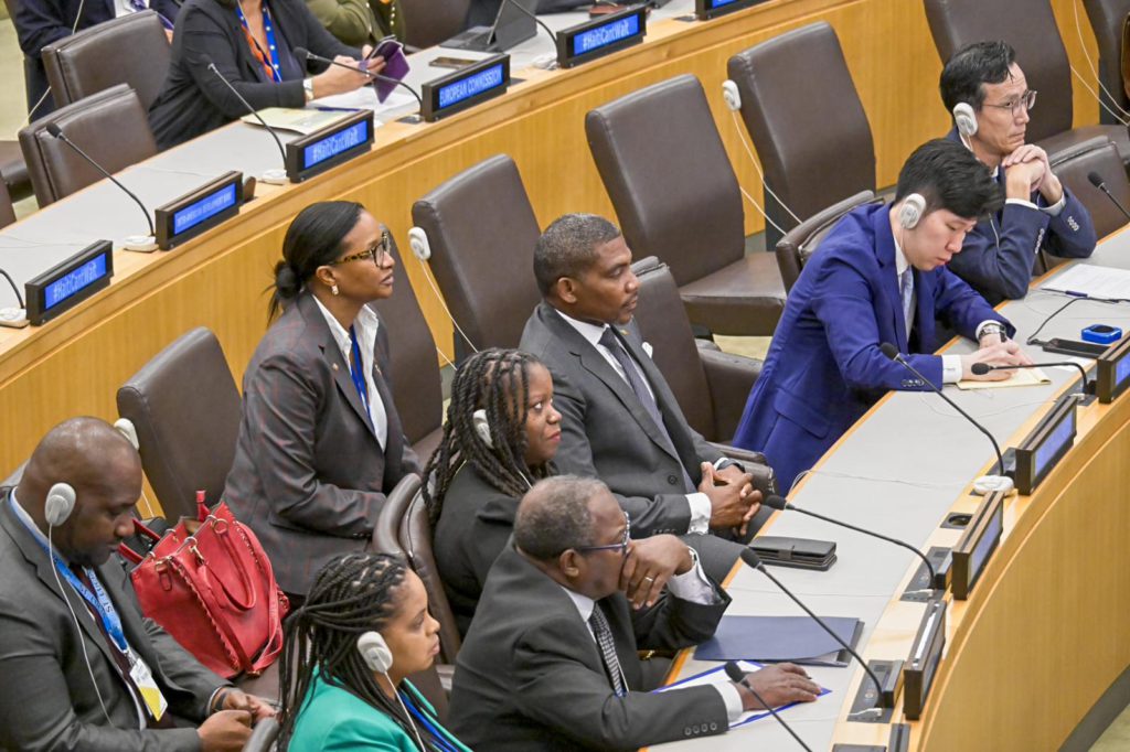 PRIME MINISTER DR. TERRANCE DREW URGES STRONGER INTERNATIONAL ACTION AT THE UN HIGH-LEVEL MEETING ON HAITI