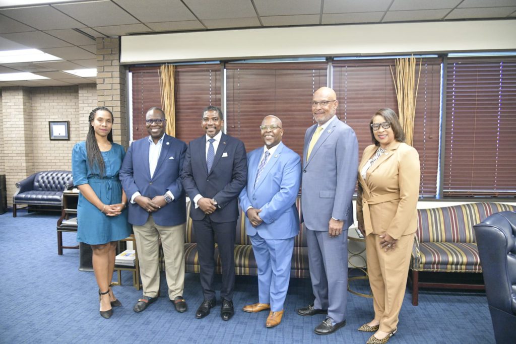 PRIME MINISTER DR. DREW STRENGTHENS EDUCATIONAL TIES DURING VISIT TO SOUTHERN UNIVERSITY AND A&M COLLEGE