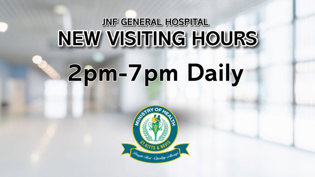 JNF General Hospital and District Medical Facilities Extend Visiting Hours in Line withInternational Standards