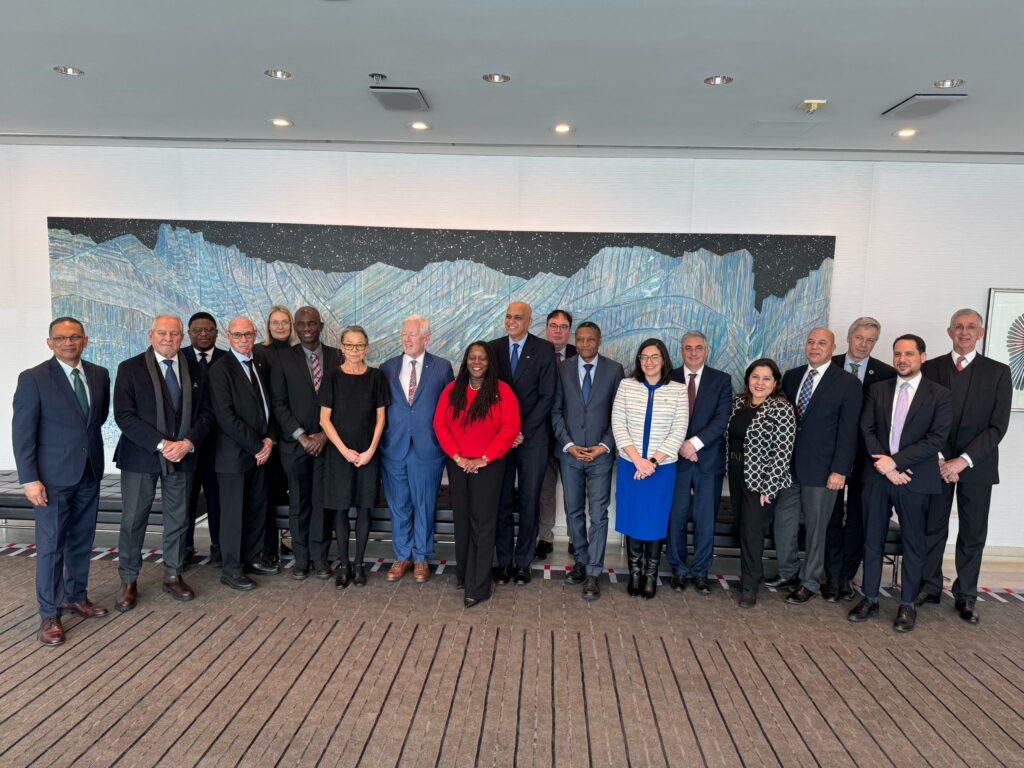 St. Kitts and Nevis’ Ambassador to the UN joined UN Delegation in Washington DC for Critical Security Talks with Key Interlocutors on Haiti