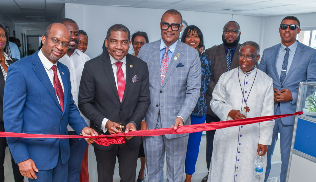 Prime Minister Drew Opens New CIU Headquarters, Emphasizes its Critical Role in National Development