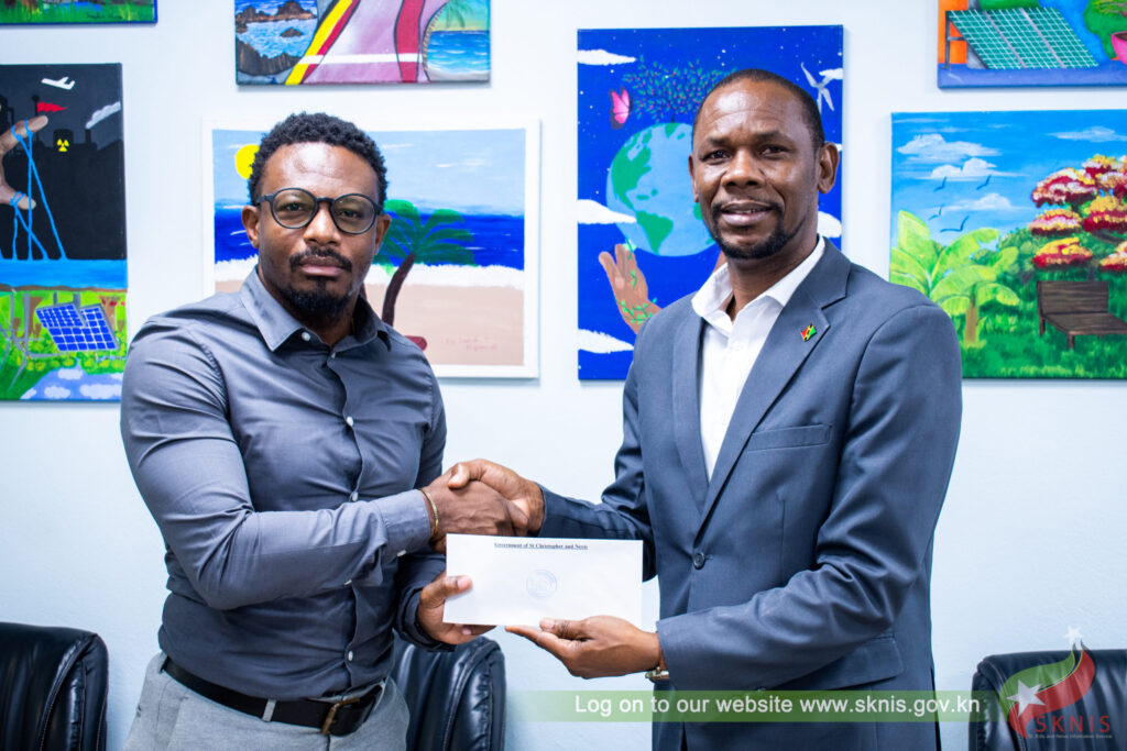 St. Kitts and Nevis Government Aids CARIFTA Preparation with Donation to St. Kitts Nevis Athletics