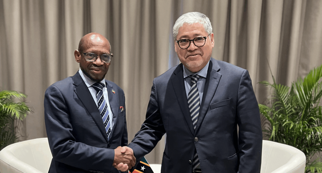 Saint Kitts and Nevis and the Philippines Mark 25 Years of Diplomatic Relations with Bilateral Talks at COFCOR