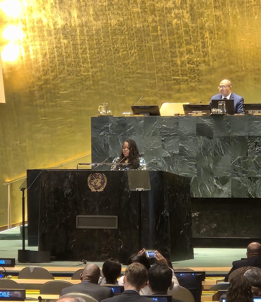 St. Kitts and Nevis Addresses the United Nations General Assembly on behalf of CARICOM to Commemorate the 80th Anniversary of the Signing of the UN Charter
