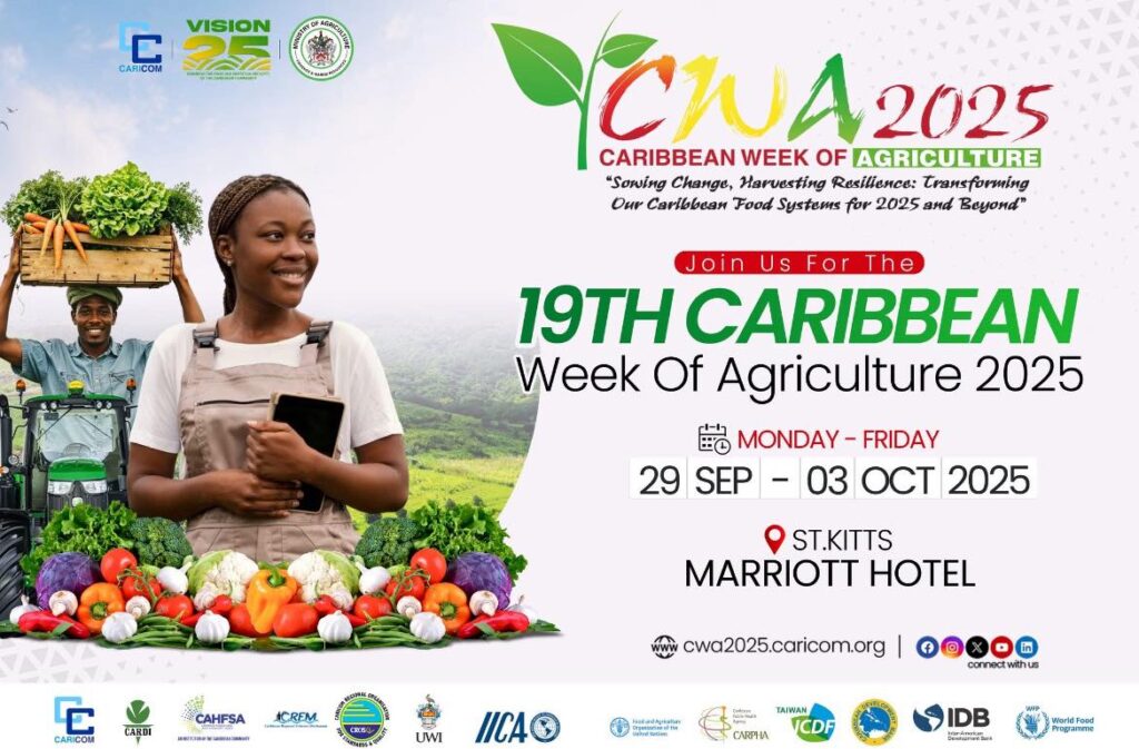 CWA2025 PLATFORM TO POSITION ST. KITTS-NEVIS AS THE REGION’S AGRICULTURAL HUB, SAYS MINISTER DUGGINS