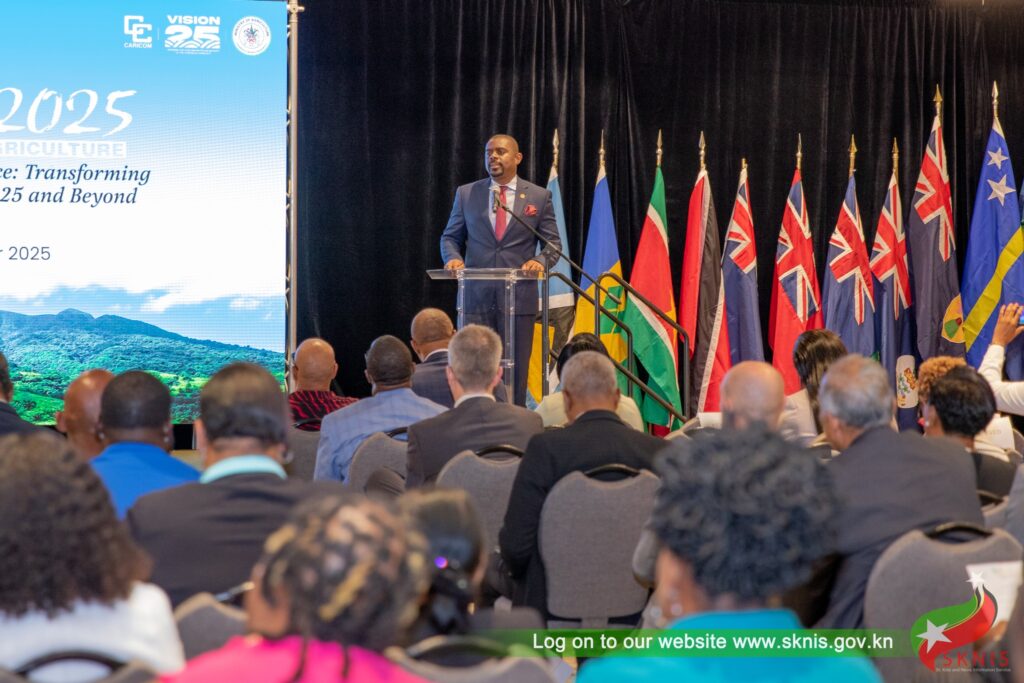 MINISTER DUGGINS CALLS FOR BOLD ACTION AND SOUTH-SOUTH SOLIDARITY AS CARIBBEAN WEEK OF AGRICULTURE 2025, OPENS IN SAINT KITTS AND NEVIS