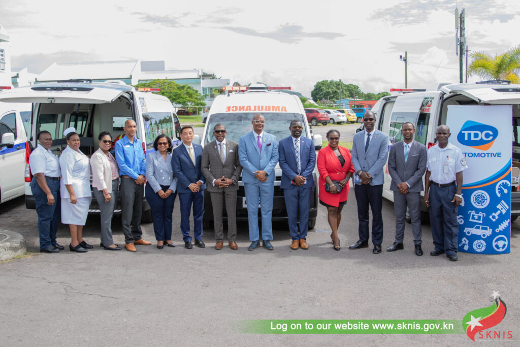 GOVERNMENT OF SAINT KITTS AND NEVIS COMMISSIONS FIVE NEW CUSTOM-BUILT AMBULANCES TO STRENGTHEN EMERGENCY MEDICAL RESPONSE