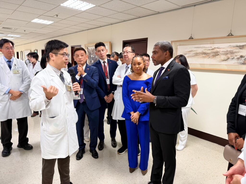 Prime Minister Drew Drew Tours Taipei Veterans General Hospital, Highlights Taiwan’s Role in SKN Healthcare Modernization
