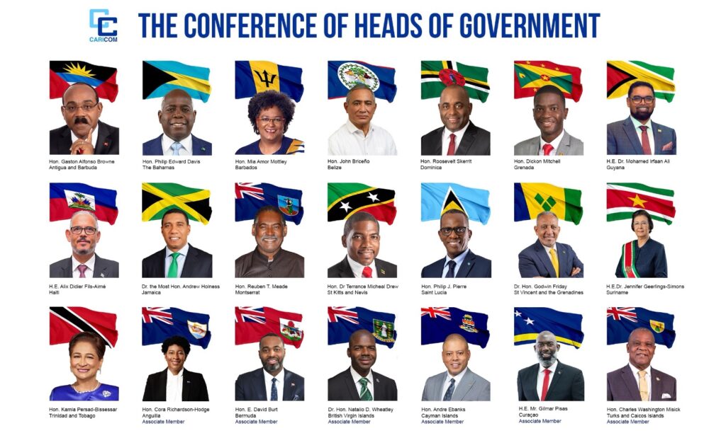 UNITED STATES SECRETARY OF STATE AMONG DISTINGUISHED INTERNATIONAL GUESTS FOR HISTORIC 50TH CARICOM HEADS OF GOVERNMENT MEETING IN SAINT KITTS AND NEVIS