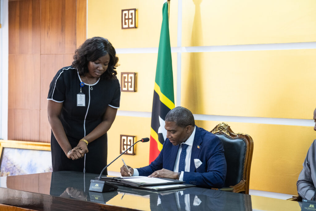 PRIME MINISTER DREW SIGNS MOU ESTABLISHING POLITICAL CONSULTATION MECHANISM WITH THE REPUBLIC OF GHANA